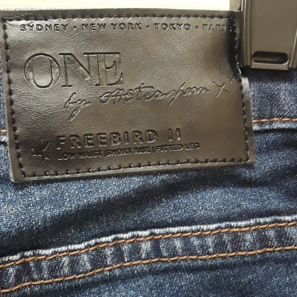 One Teaspoon Freebird II Low Waist Fitted Leg Jean - Picture 6 of 8